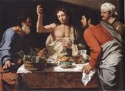 CAVAROZZI, Bartolomeo The meal in Emmaus USA oil painting artist